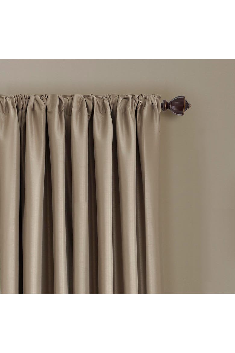 All Seasons Blackout Window Curtain, Alternate, color, Taupe