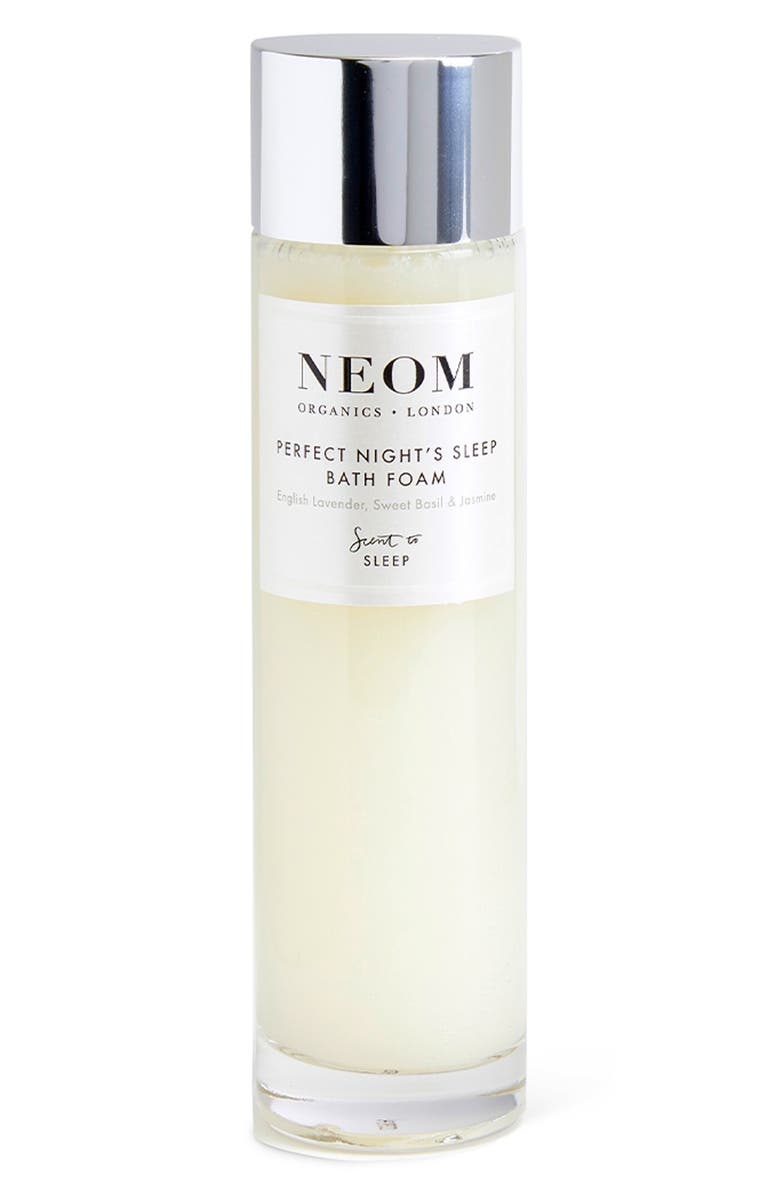 NEOM Wellbeing Perfect Night's Sleep Bath Foam, Main, color, 