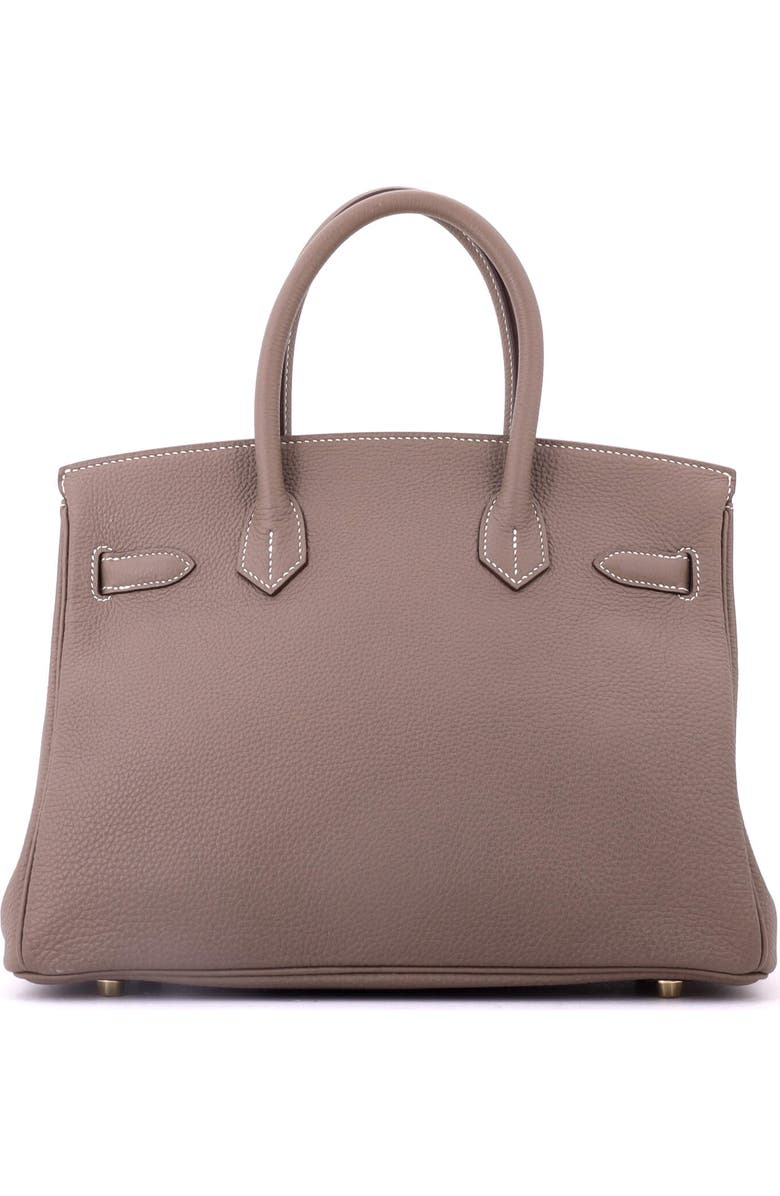 Pre-Owned Hermes Birkin Handbag Grey Togo with Gold Hardware 30, Alternate, color, Etoupe