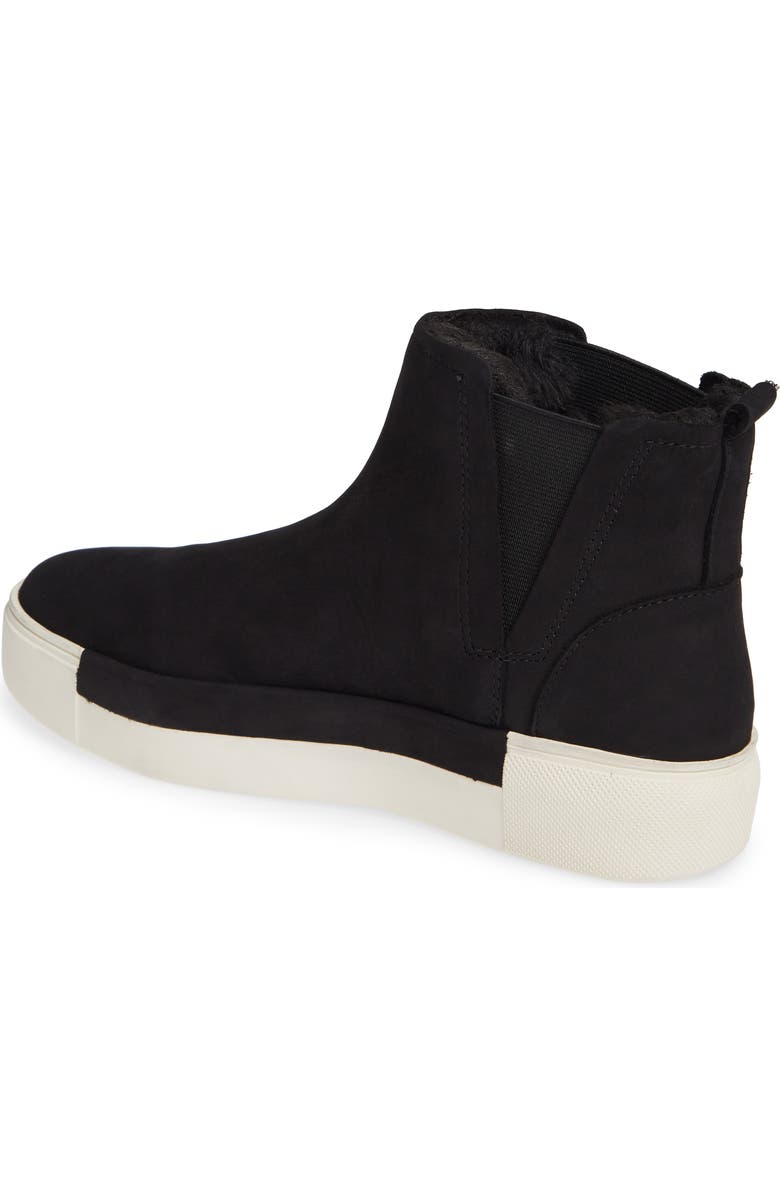 JSlides Val Faux Fur Lined Platform Sneaker, Alternate, color,