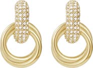 Adornia Tarnish Resistant Cubic Zirconia Knocker Earrings