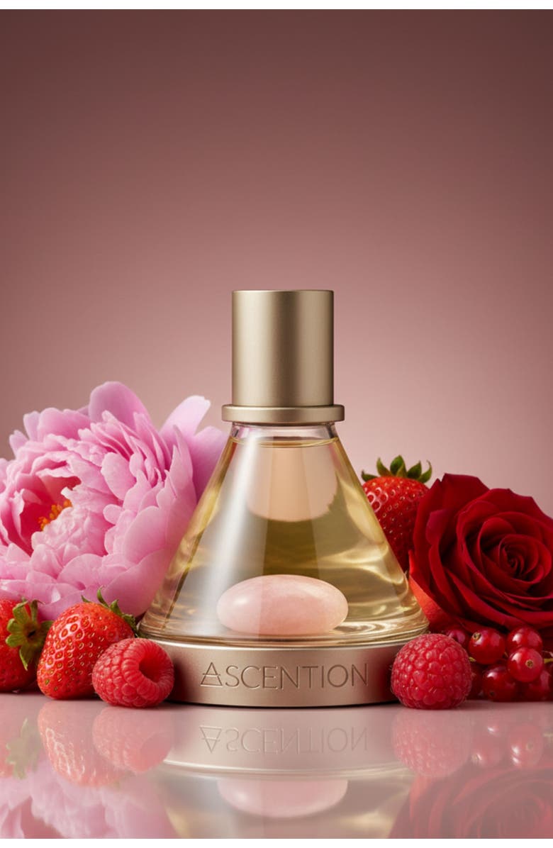 ASCENTION Parfums Ascent to Love Imbued in Rose Quartz | Eau de Parfum Elixir, Alternate, color, NO COLOR