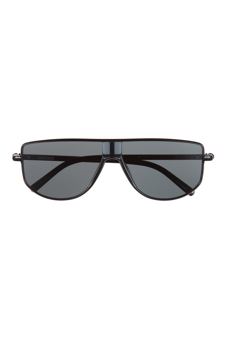 Corsa Sunglasses, Main, color, BLACK/ SILVER/ BLACK/ GREY