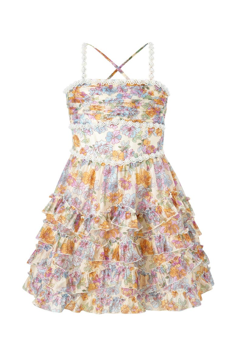 Posie Mini Dress, Main, color, Floral