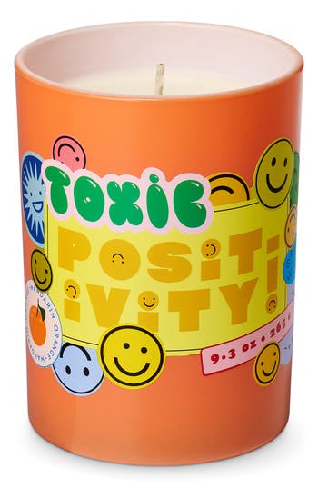 Illume ® Twisted Affirmations Toxic Positivity Candle In Orange