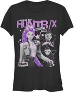 KPop Demon Hunters Junior's KPop Demon Hunters Pop Star Huntrix Rumi Graphic T-Shirt
