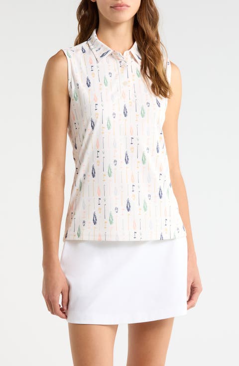 Hadley Sleeveless Golf Polo