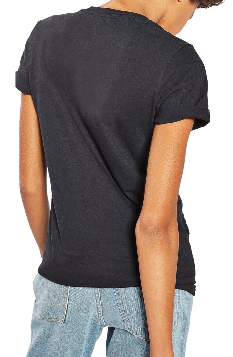 Topshop Babes Unite Tee, Alternate, color, 