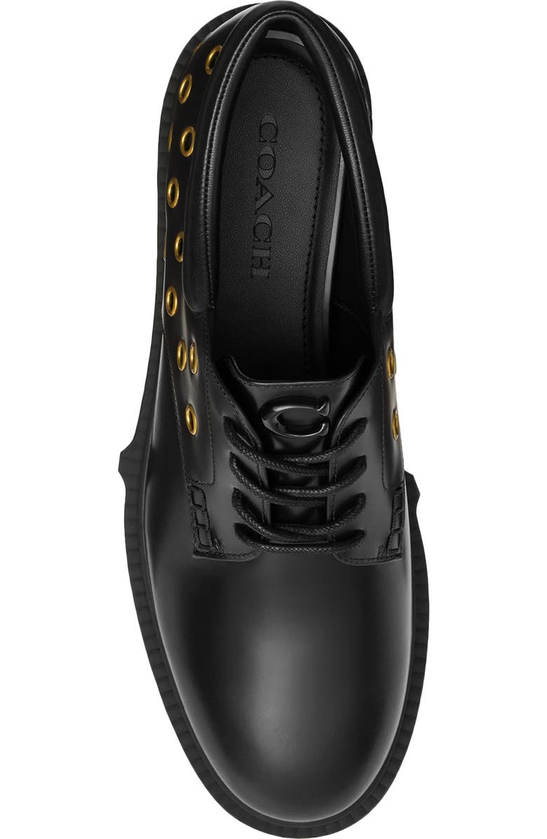COACH Lyla Grommet Lug Sole Derby, Alternate, color,