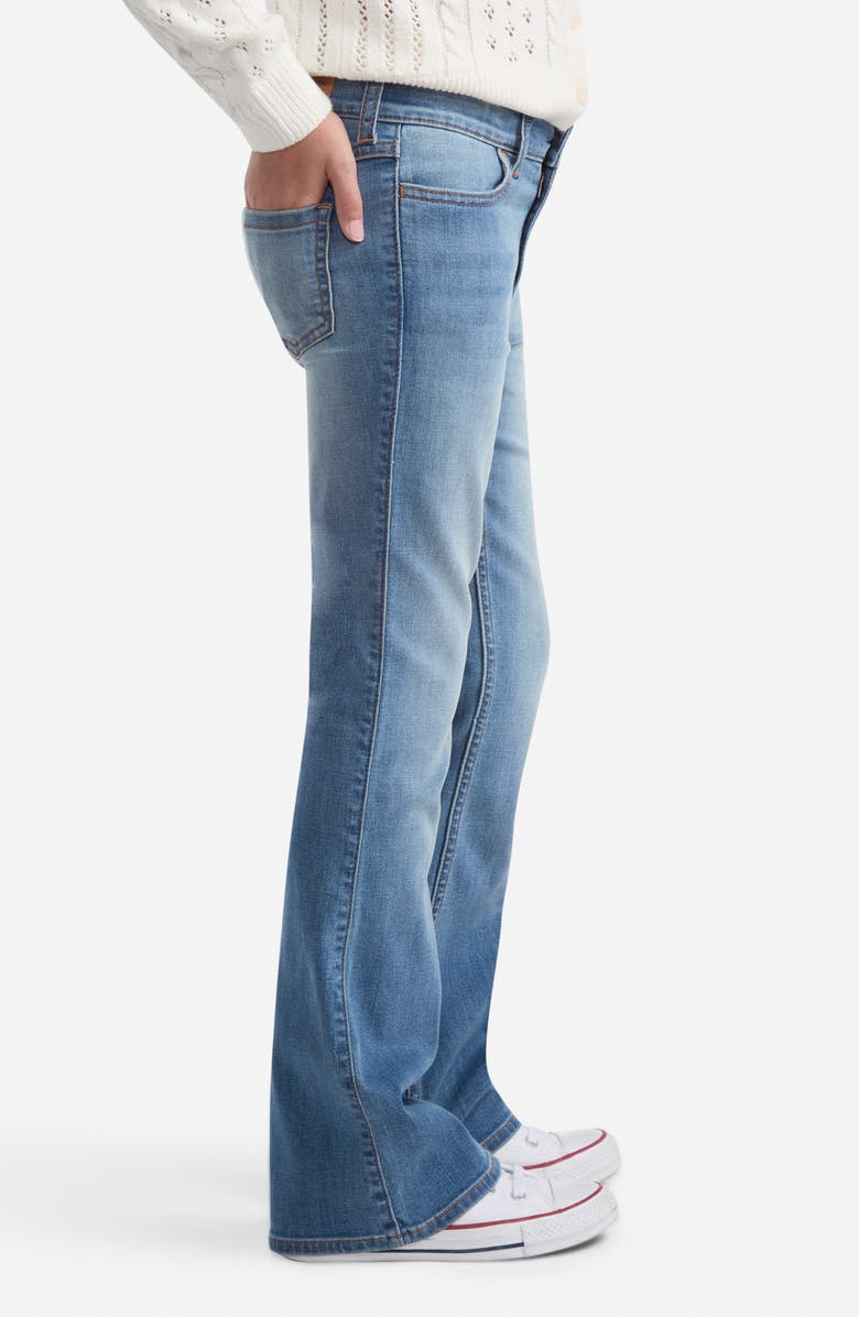 abercrombie kids Kids' High Waist Flare Jeans, Alternate, color, Twilight