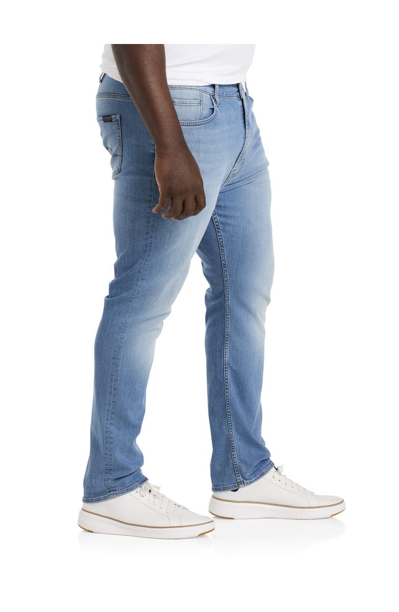 7 For All Mankind Big & Tall Light Wash Jeans, Alternate, color, Pacific Blue