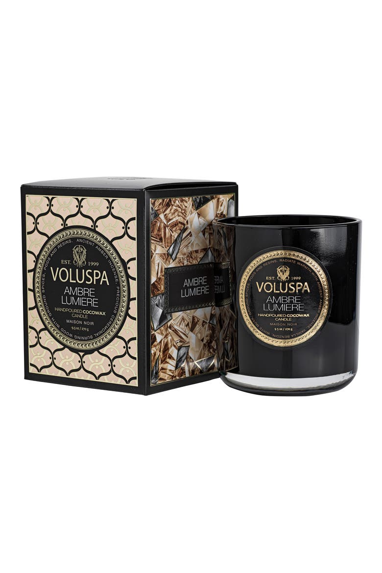 Ambre Lumiere Classic Candle, Alternate, color, AMBRE LUMIERE