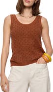Sanctuary Dune Studded Cotton Tank