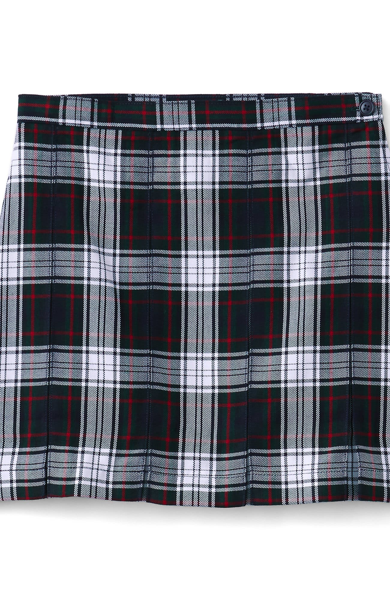 Evergreen/White Plaid