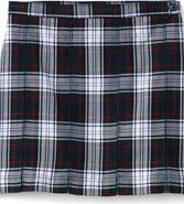 Lands' End School Uniform Girls Plaid Box Pleat Skirt Top of the Knee