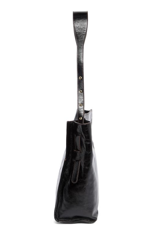 Hobo Park Leather Tote In Black