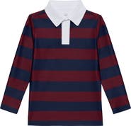 Courtside Kids Boys Long Sleeve Polo Shirt
