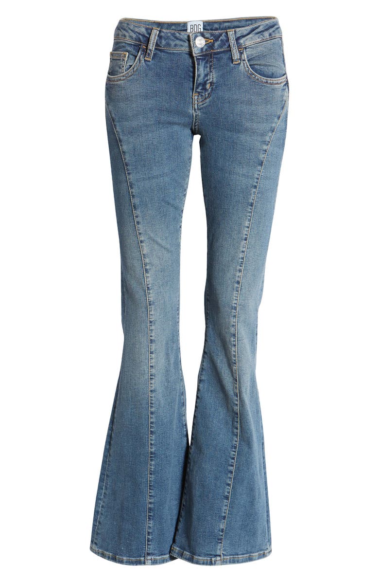 BDG Urban Outfitters Curve Flare Jeans, Alternate, color, 