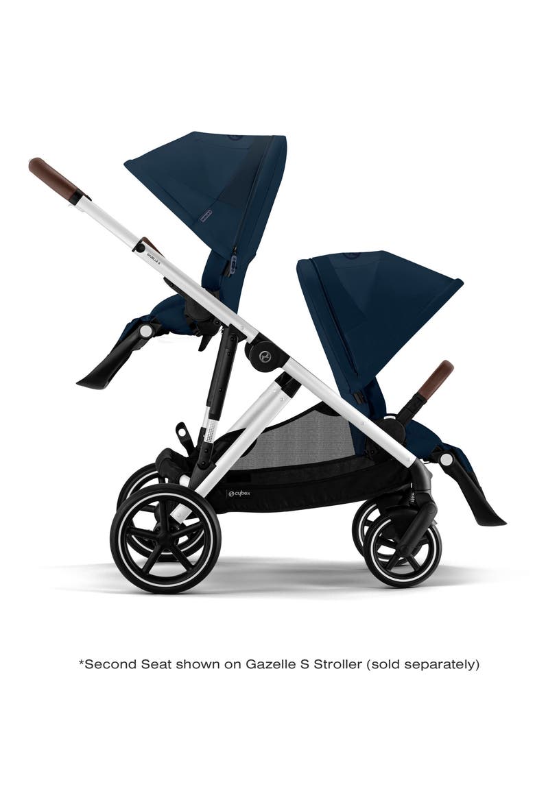 Gazelle S Second Seat, Alternate, color, OCEAN BLUE
