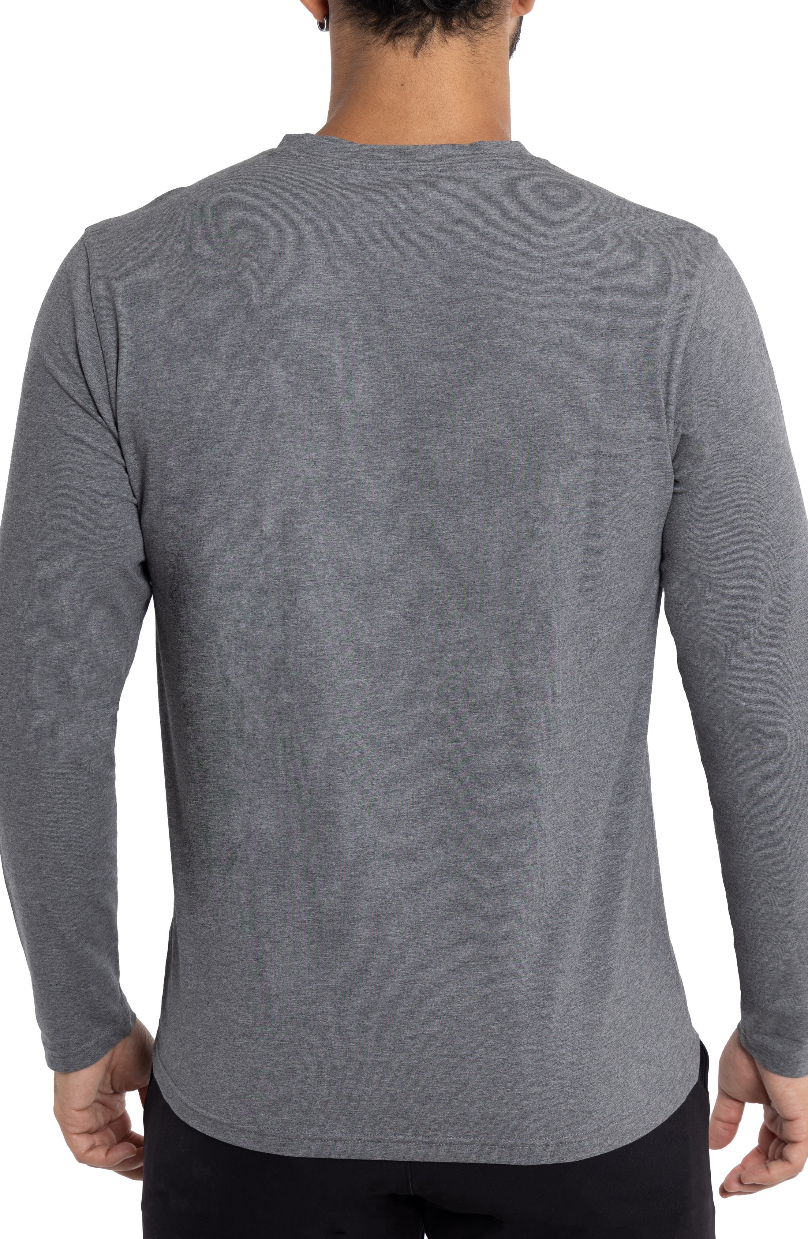 V-Neck Long Sleeve T-Shirt - image 4