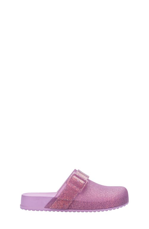 Mini Melissa Kids' Cozy Clog In Purple