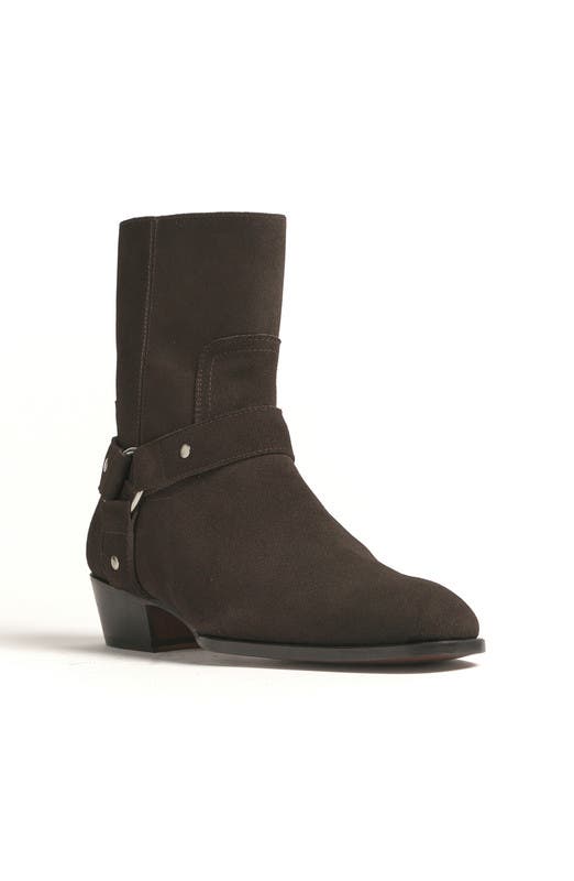  Tobacco Velvet Brown Suede