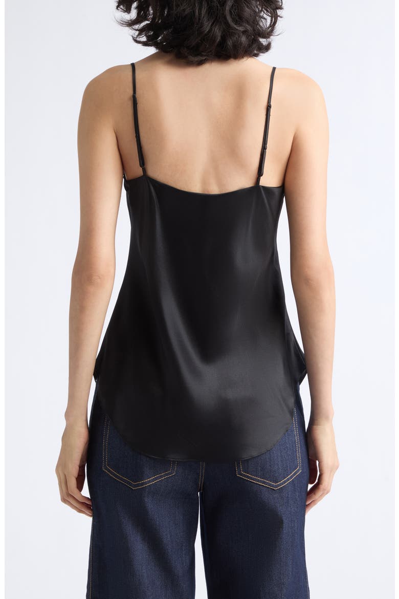 Marta Silk Camisole, Alternate, color, BLACK