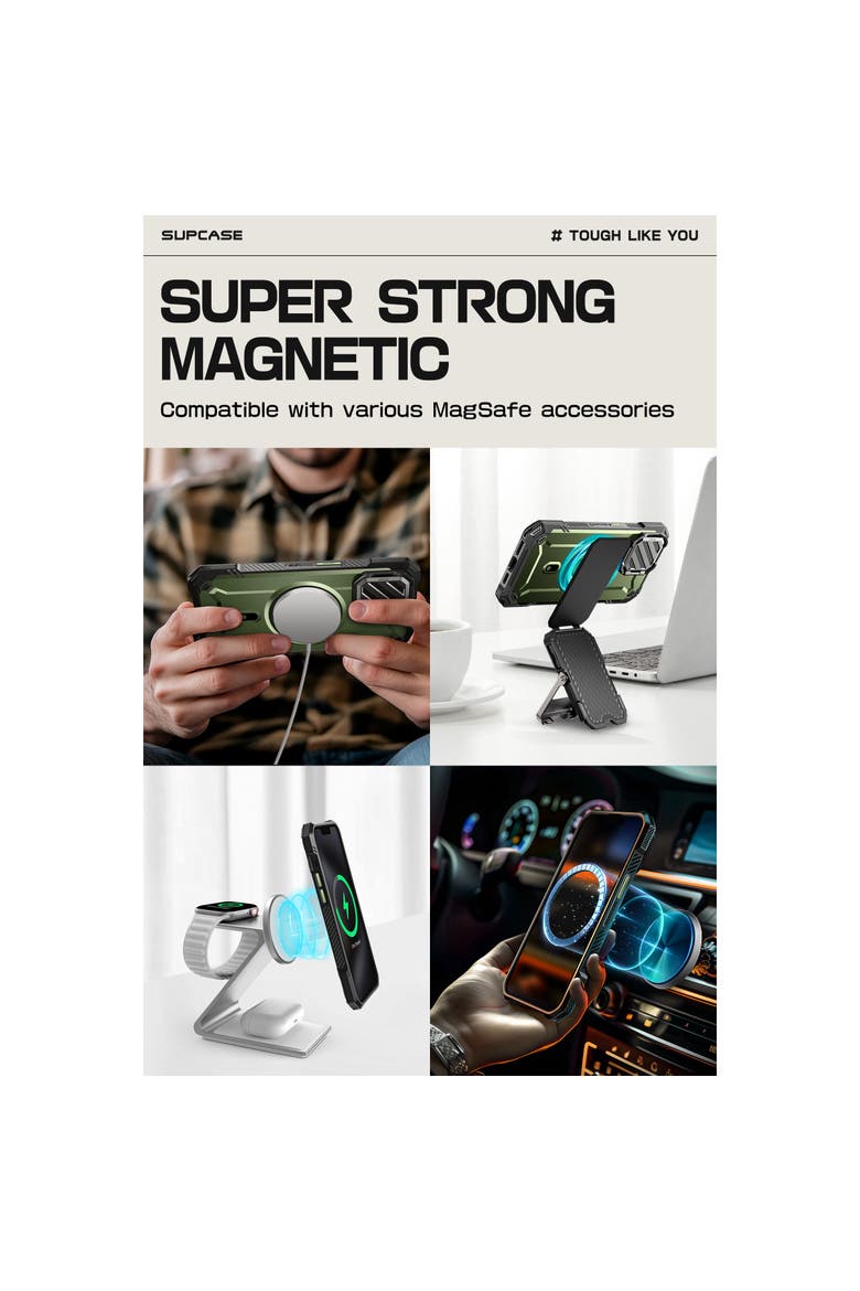iPhone 16e Unicorn Beetle MAG XT MagSafe Case, Alternate, color, Guldan - iPhone 16e
