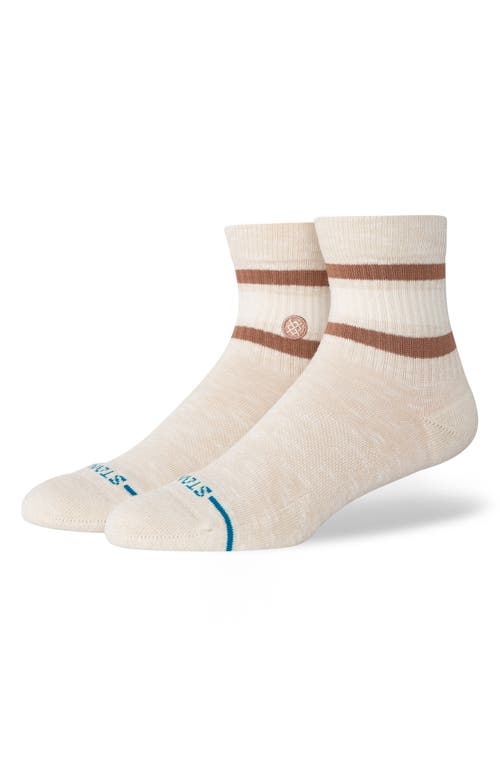 Stance Boyd Quarter Socks In White