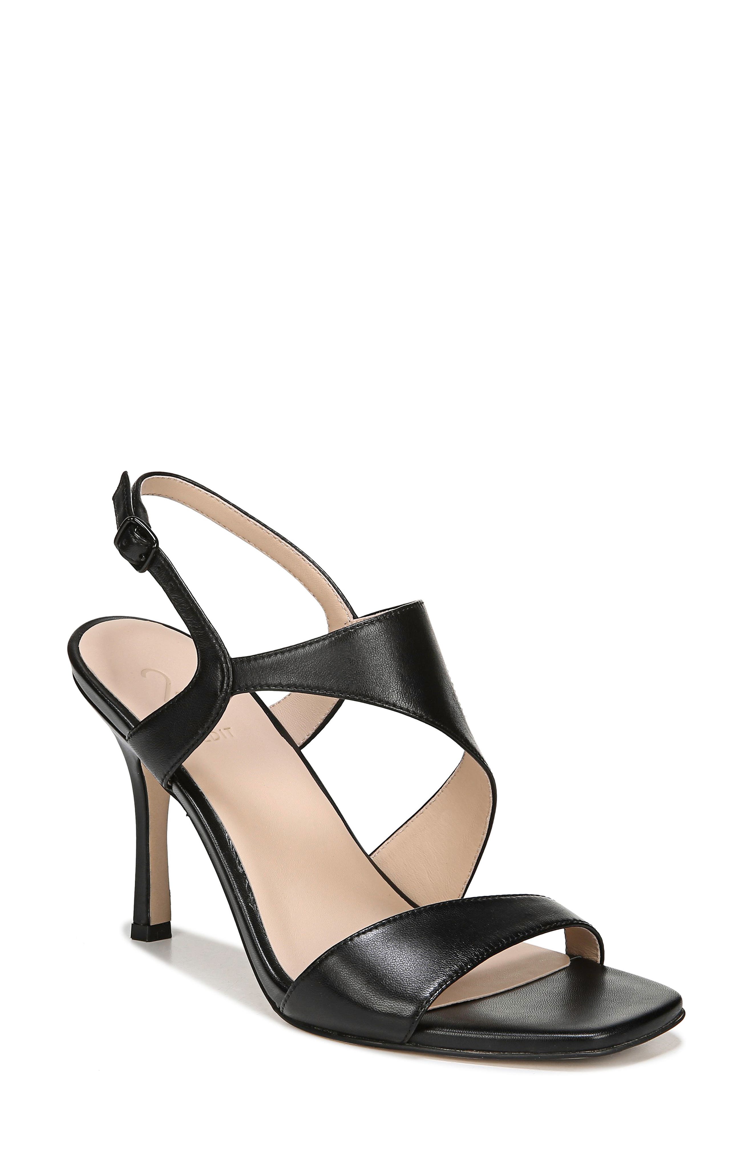 27 EDIT Lanie Sandal, Main, color, BLACK LEATHER