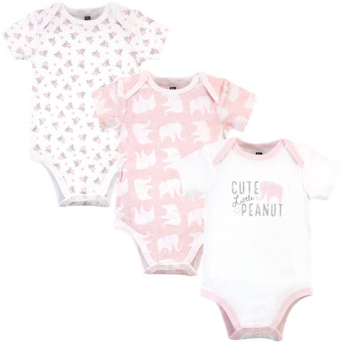 Three-Piece Set of Cotton Bodysuits (Baby)