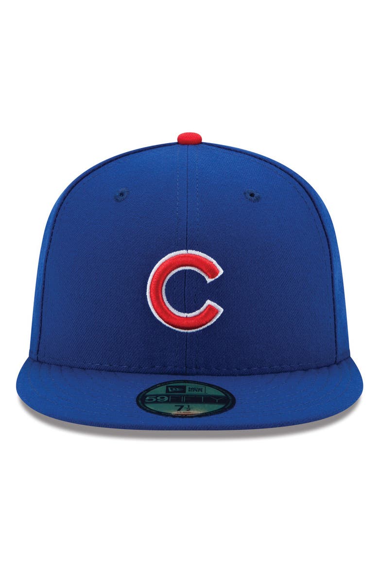 New Era Men
s New Era Royal Chicago Cubs Authentic Collection On Field 59FIFTY Fitted Hat, Alternate, color, Royal