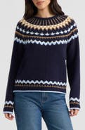 Hunter Fair Isle Crewneck Sweater