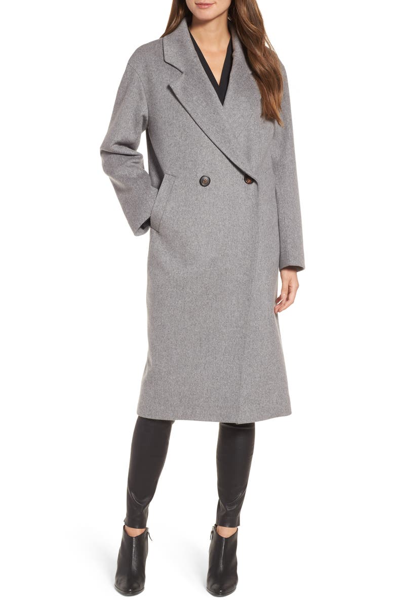 Fleurette 45 Loro Piana Wool Coat, Main, color,