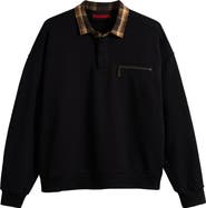 PLEASURES Town Polo Sweatshirt