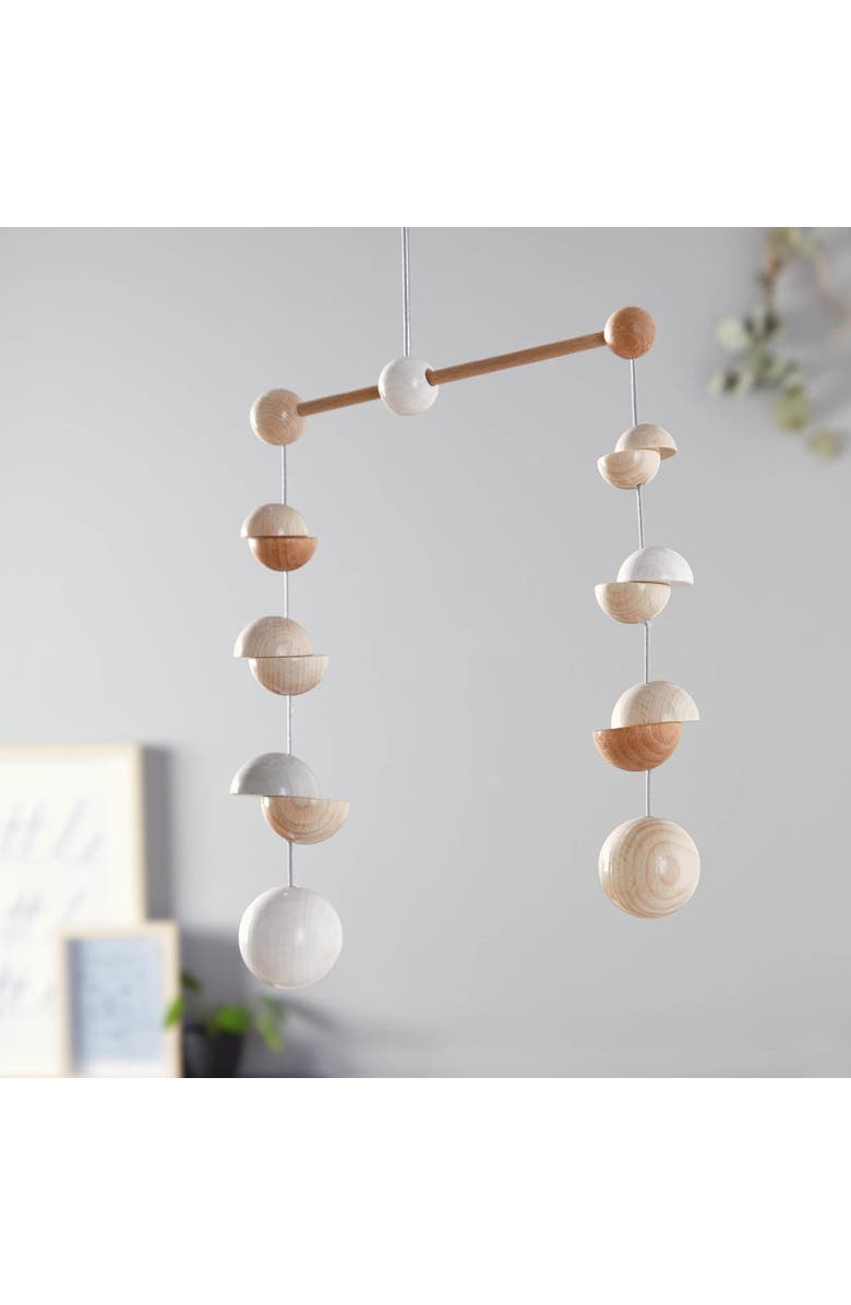 HABA Baby Mobile Dots - Natural Wooden Nursery Ceiling Decoration, Alternate, color, Multi