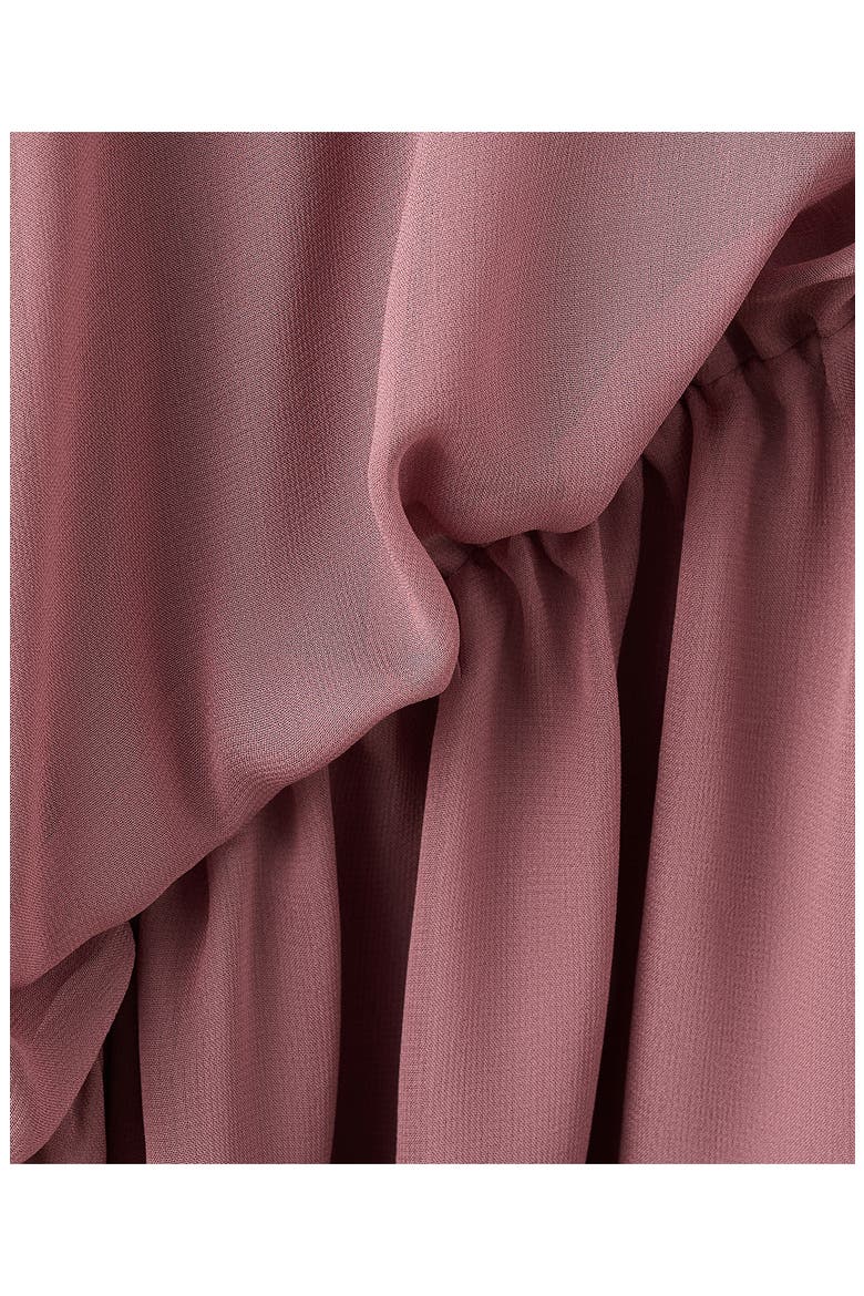 Grace One-Shoulder Minidress, Alternate, color, PALE PINK