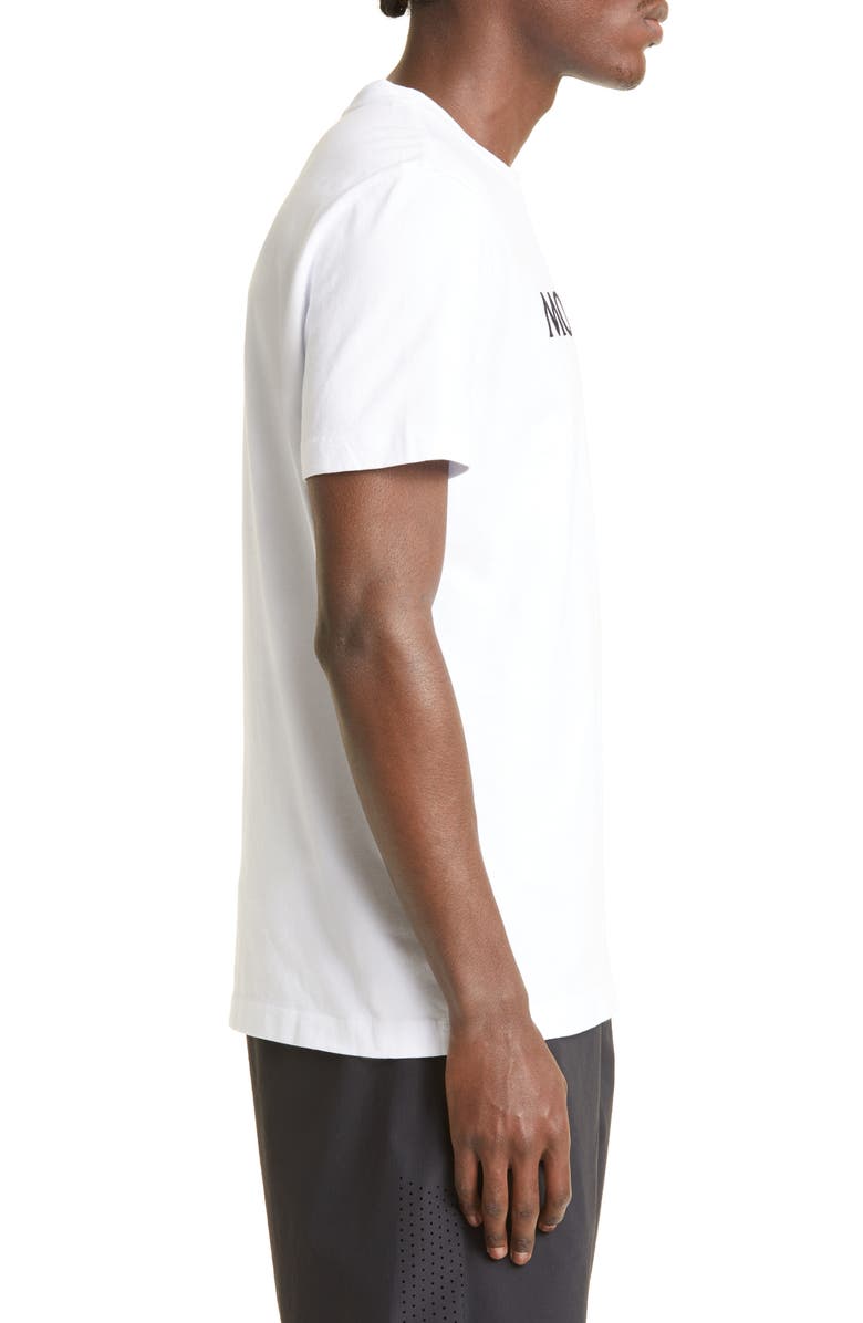 Moncler Logo Embroidered T-Shirt, Alternate, color, 