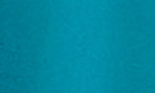 Nina Leonard Three-quarter Sleeve Trapeze Dress In Blue