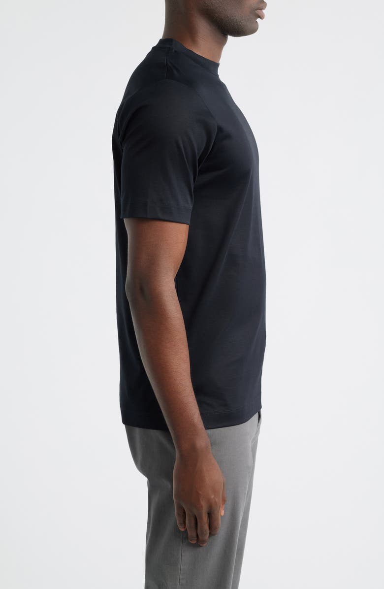 Aurélien AUR1 Solid Cotton T-Shirt, Alternate, color, Black