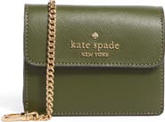 Kate Spade New York madison small wallet on a chain