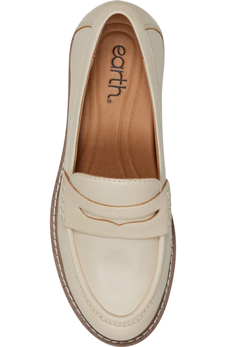 Earth<sup>®</sup> Javas Penny Loafer, Alternate, color, Ivory