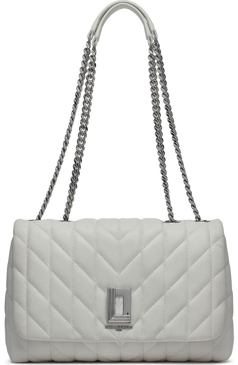 KARL LAGERFELD PARIS Lafayette Medium Shoulder, Main, color,