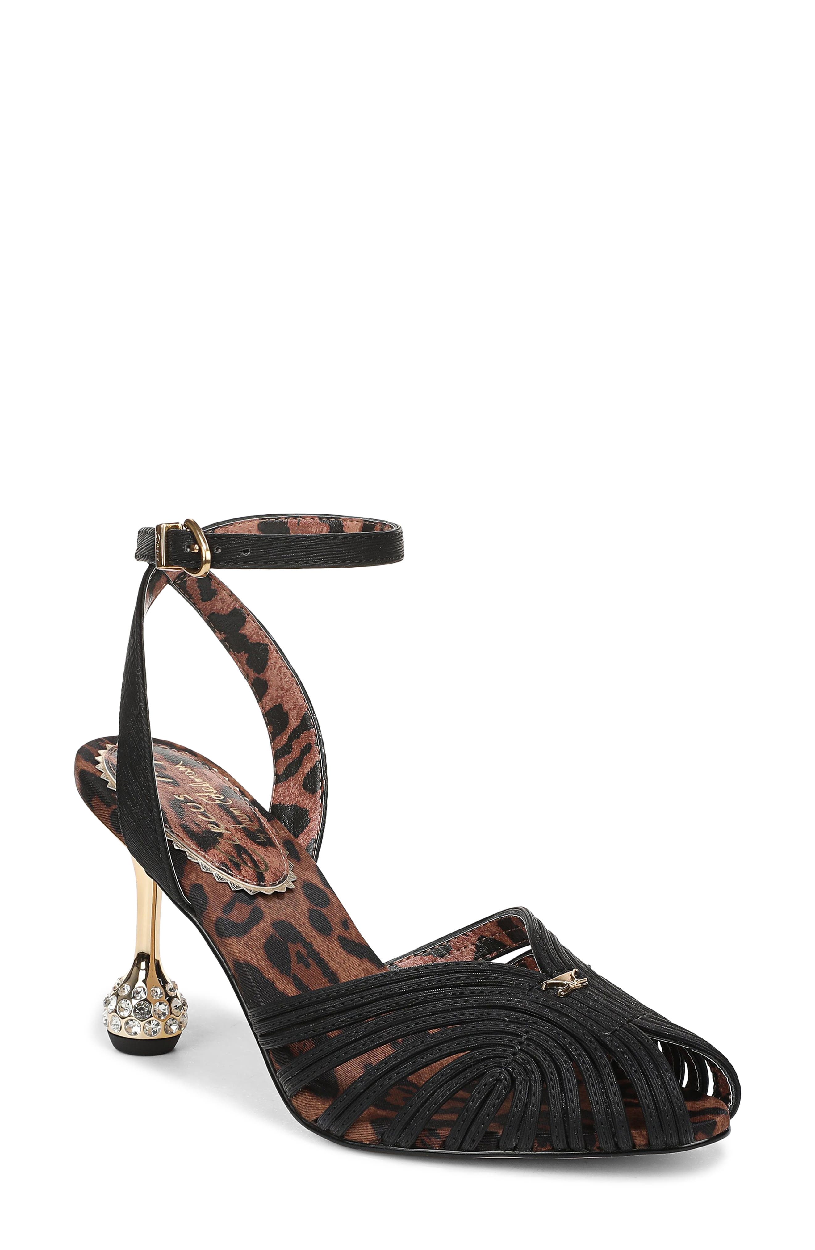 Circus NY by Sam Edelman Giana Ankle Strap Pump, Main, color, Black