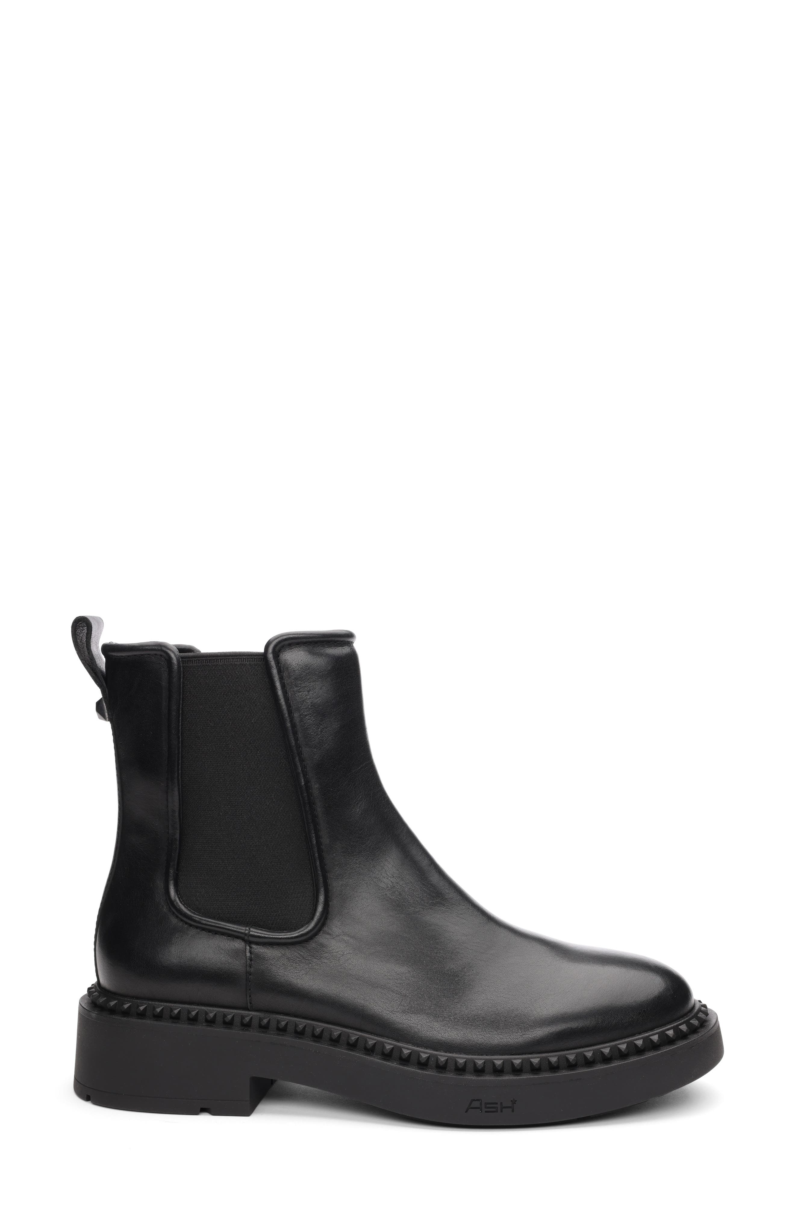 Ash Madison Chelsea Boot, Alternate, color, Black
