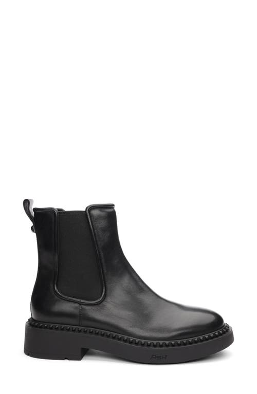 Ash Madison Ankle Boot In Black