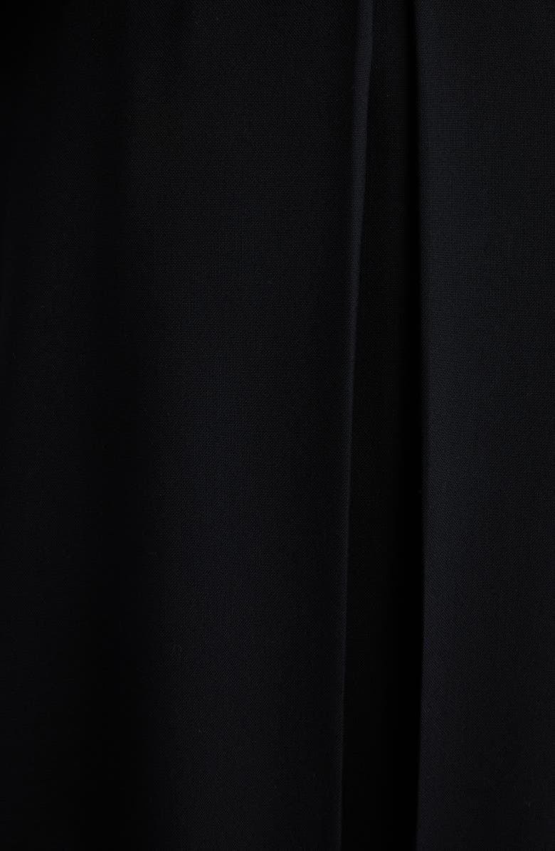 Balenciaga Hybrid Maxi Skirt Wool Barathea Pants, Alternate, color, 