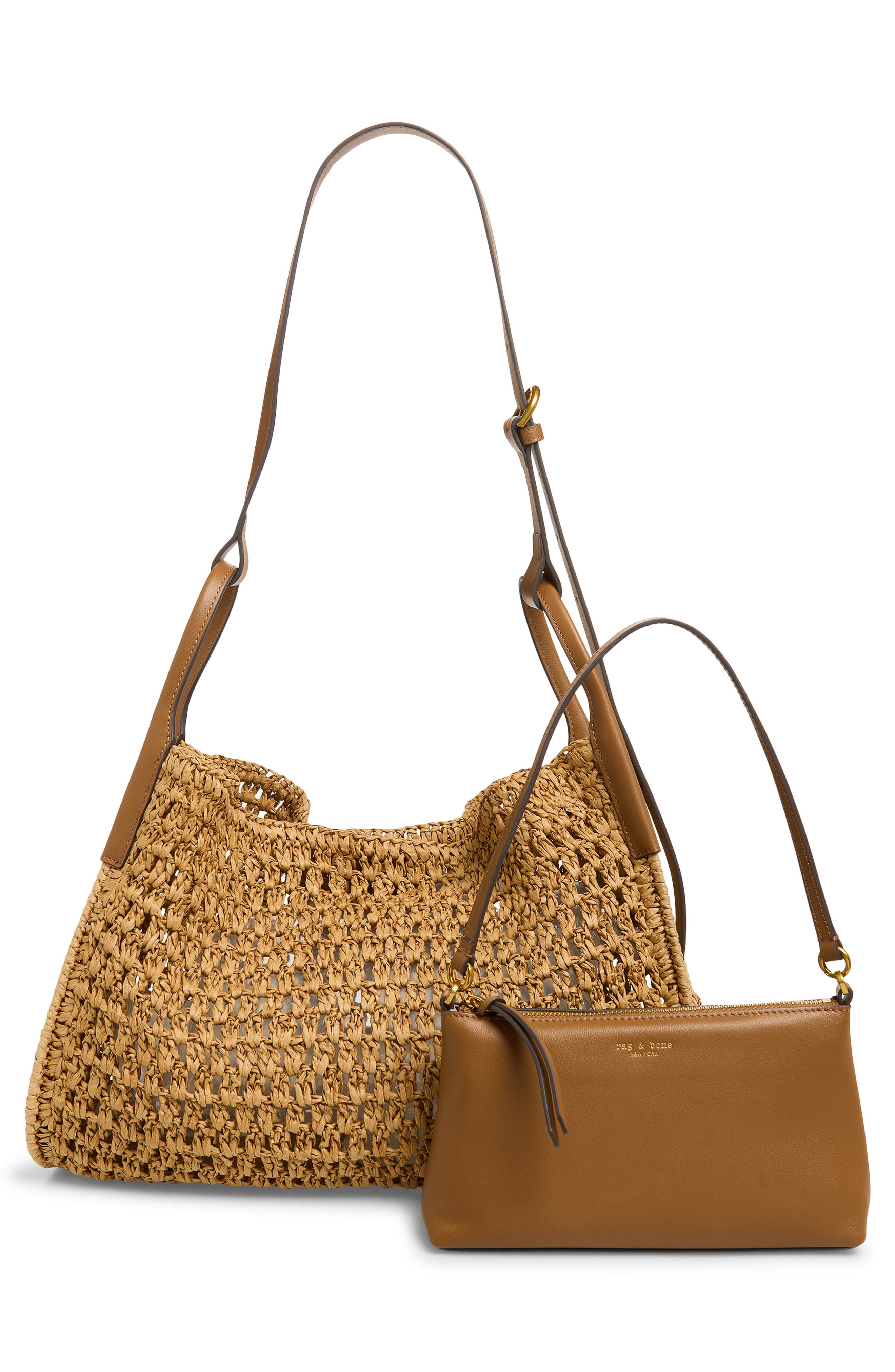 rag & bone River Carryall Tote, Alternate, color, Nat