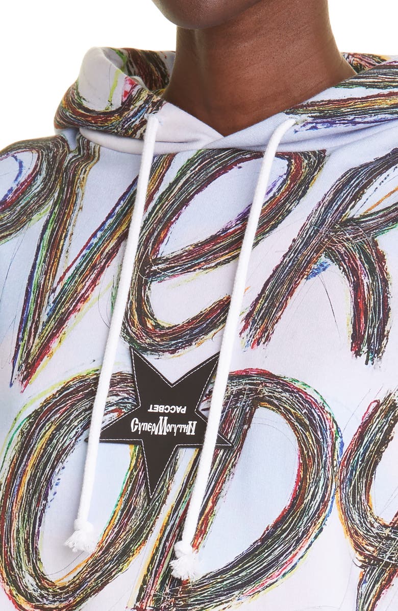 Rassvet x Slava Mogutin Unisex Graphic Cotton Hoodie, Alternate, color, Multicolor