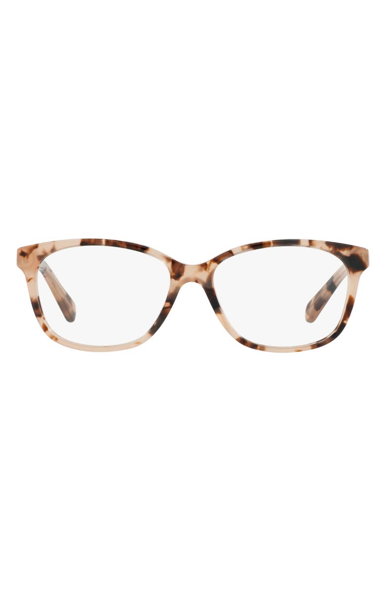 Michael Kors 53mm Square Optical Glasses, Main, color,